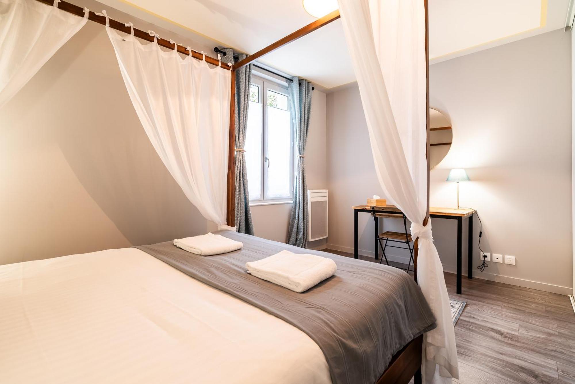 Mon Appart'Hotel - Gare De Limoges - Duplex 2 Chambres - Parking En Supp ภายนอก รูปภาพ