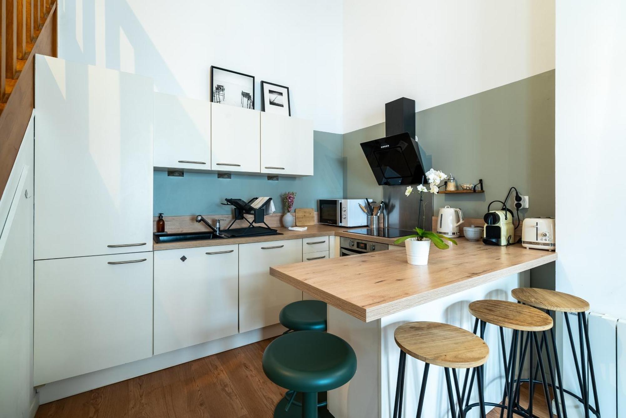 Mon Appart'Hotel - Gare De Limoges - Duplex 2 Chambres - Parking En Supp ภายนอก รูปภาพ